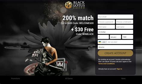 For example, you might deposit 500, play online casino games. . Black lotus casino bonus codes